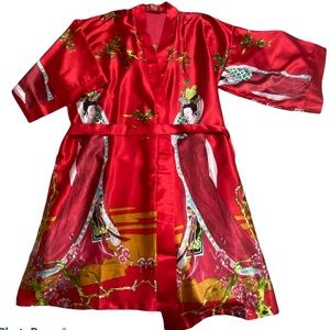 Disney Epcot China Kimono Robe